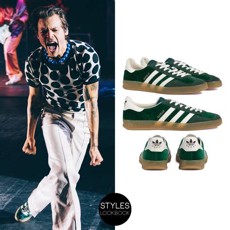 addidas gazelle gucci|Adidas Gucci gazelle harry styles.